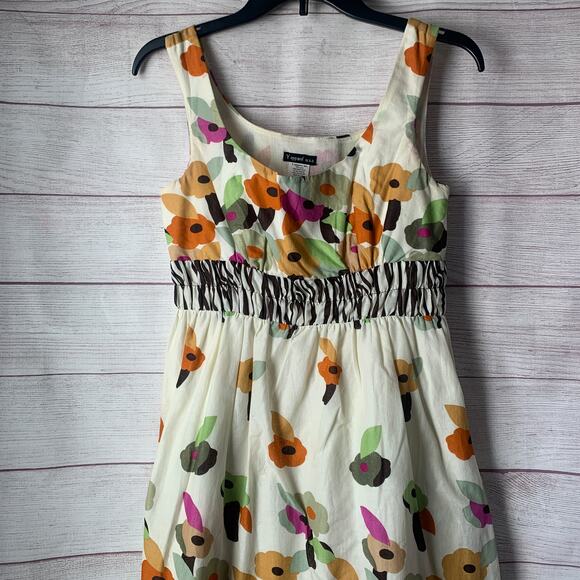 Y Apparel U.S.A. Sleeveless Sundress with Floral and Zebra Pattern Size Small - Picture 2 of 16
